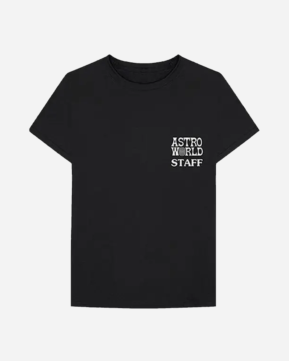 TRAVIS SCOTT ASTROWORLD STAFF BLACK TEE