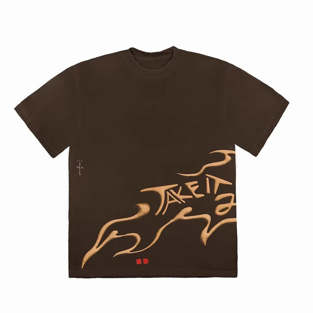 TRAVIS SCOTT CACTUS JACK 2 THE MAX TEE BROWN