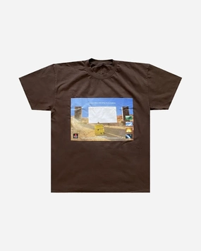 TRAVIS SCOTT CACTUS JACK MONOLITH DAY TEE BROWN