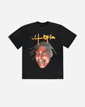 TRAVIS SCOTT UTOPIA TEE 2 BLACK