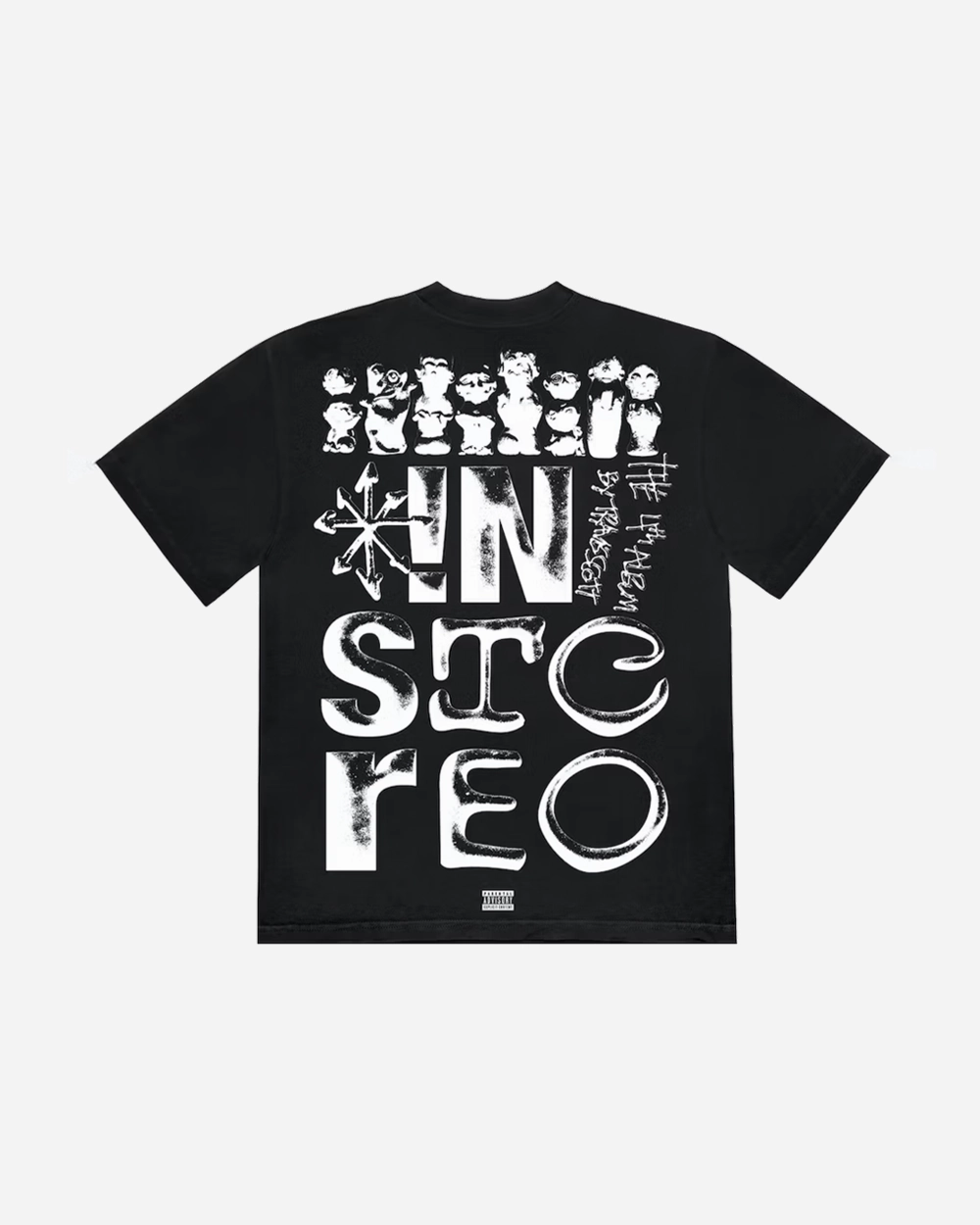 TRAVIS SCOTT UTOPIA TEE 2 BLACK