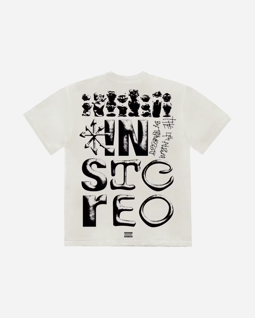 TRAVIS SCOTT UTOPIA TEE 3 WHITE