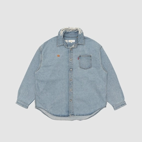 X LEVIS WOVEN DENIM OVERSHIRT