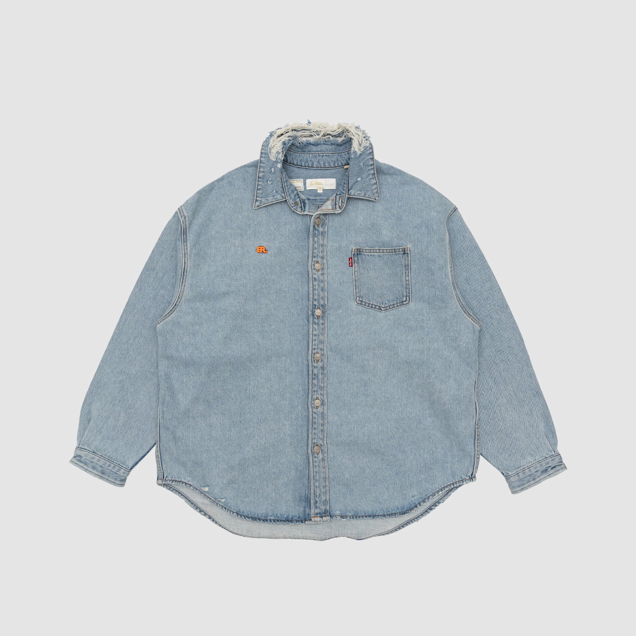 X LEVIS WOVEN DENIM OVERSHIRT