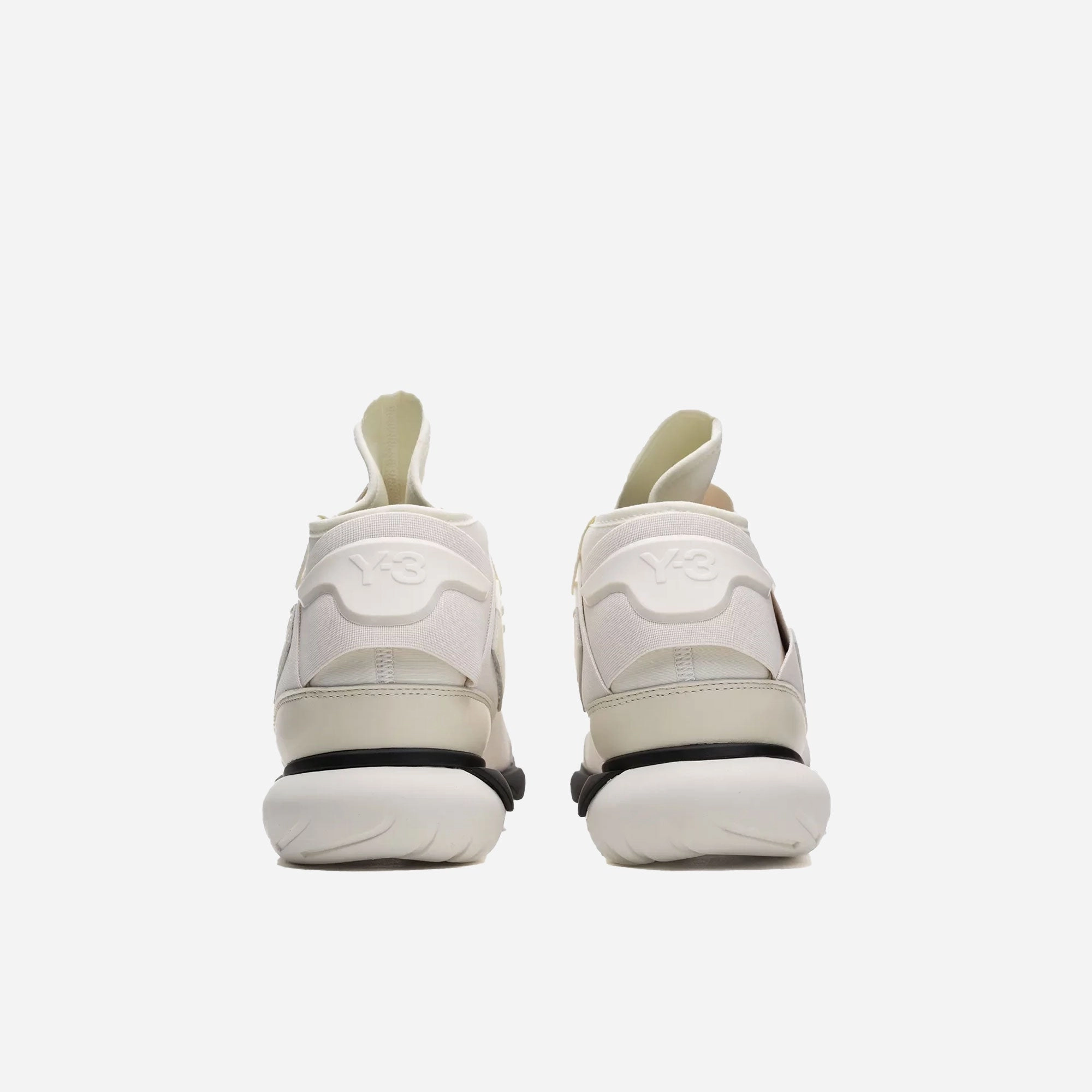 Y-3 | QASA  { OFF WHITE/CREAM WHITE/BLACK
